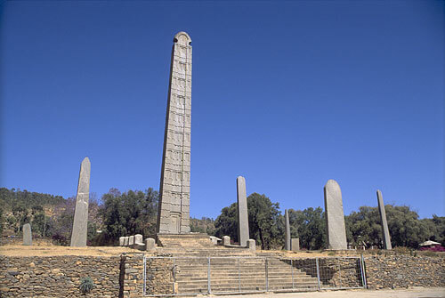 Ancient obelisks in Axum
