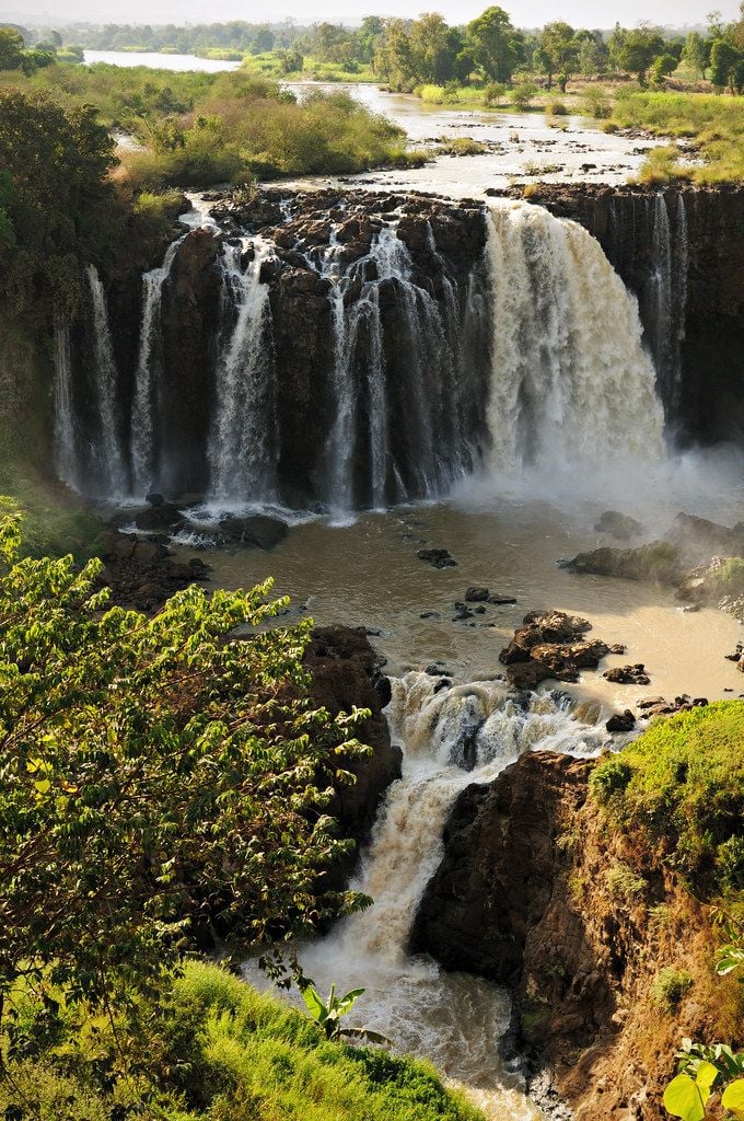 Blue Nile Falls, wide view — Tis Abay