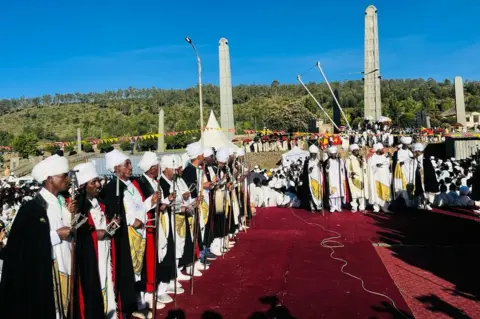 Pilgrims at Axum